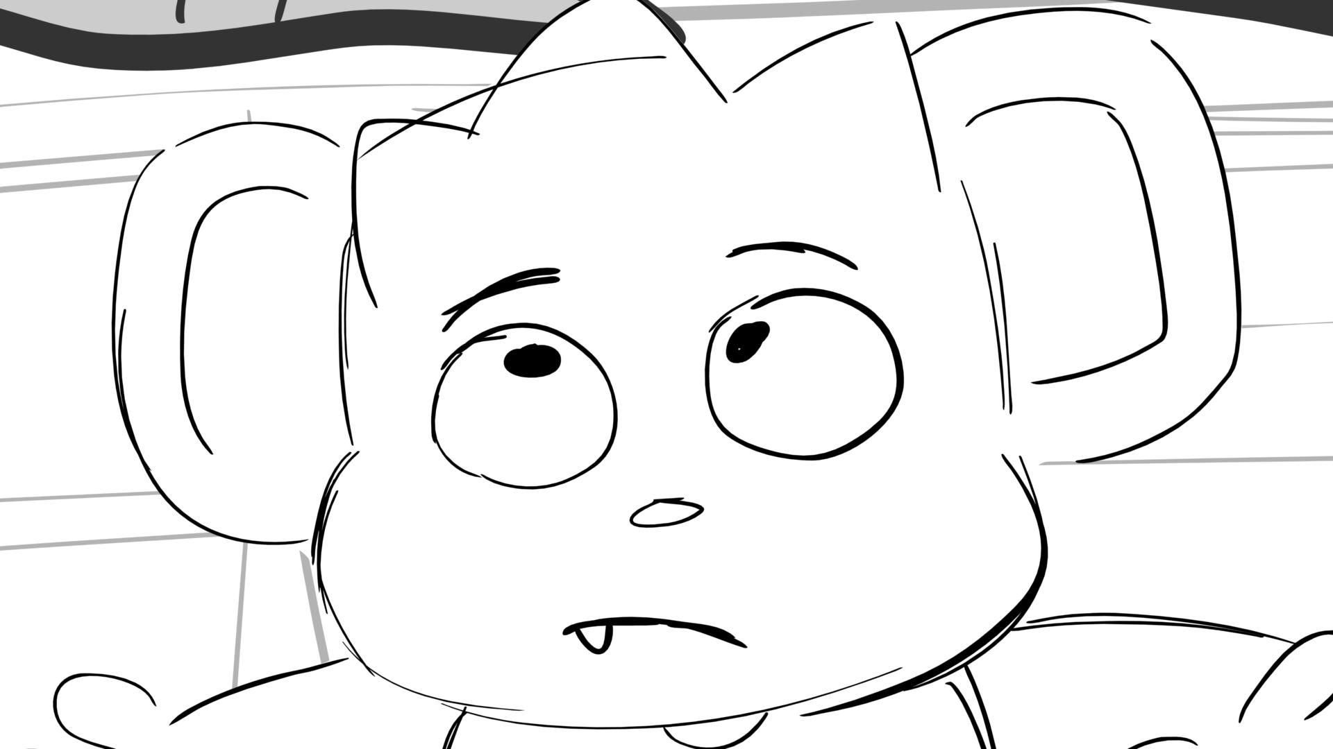 Fun with Nubs — Ep. 112, lámina 060, storyboard by Melissa Ballesteros